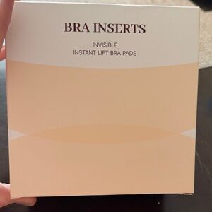 Invisible Instant Lift Bra Inserts NWT smoke free home